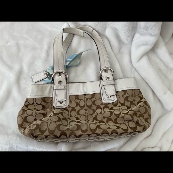 Coach signature handbag - Picture 4 of 4